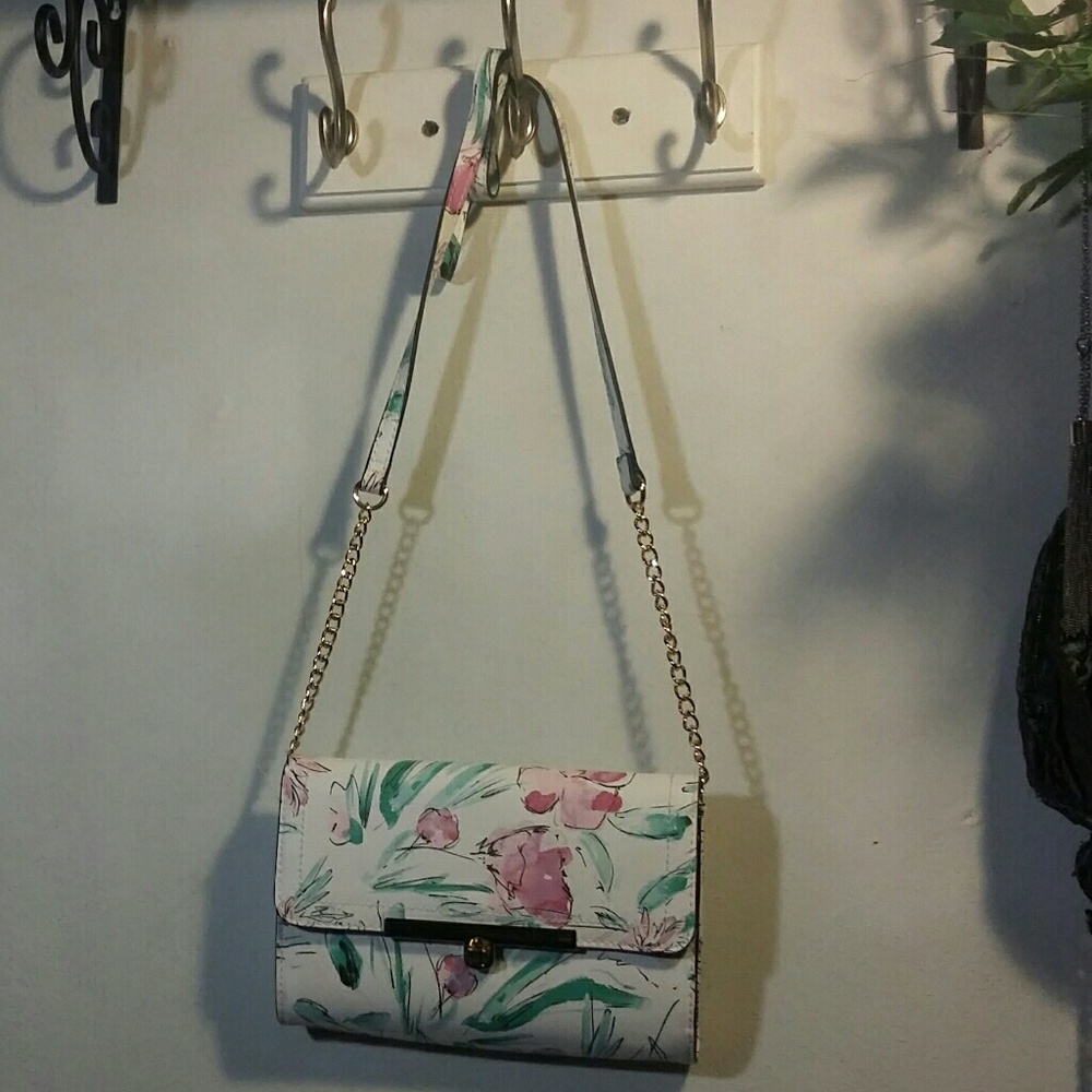 A New Day Floral Clutch/Purse